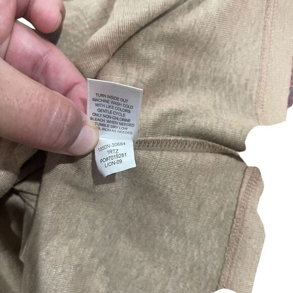 Unbranded Tan, Brown & Red Top‎ - Size Small - Picture 5 of 8